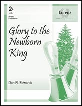 Glory to the Newborn King Handbell sheet music cover